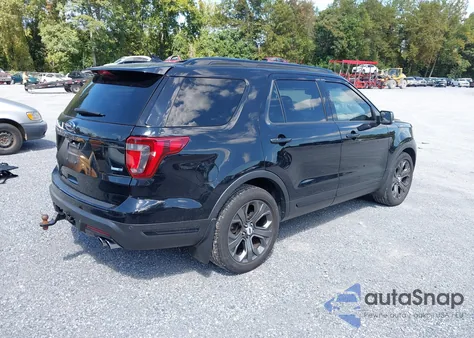 2018 Ford Explorer Sport z USA, uszkodzony, nr VIN 1FM5K8GT1JGB14723